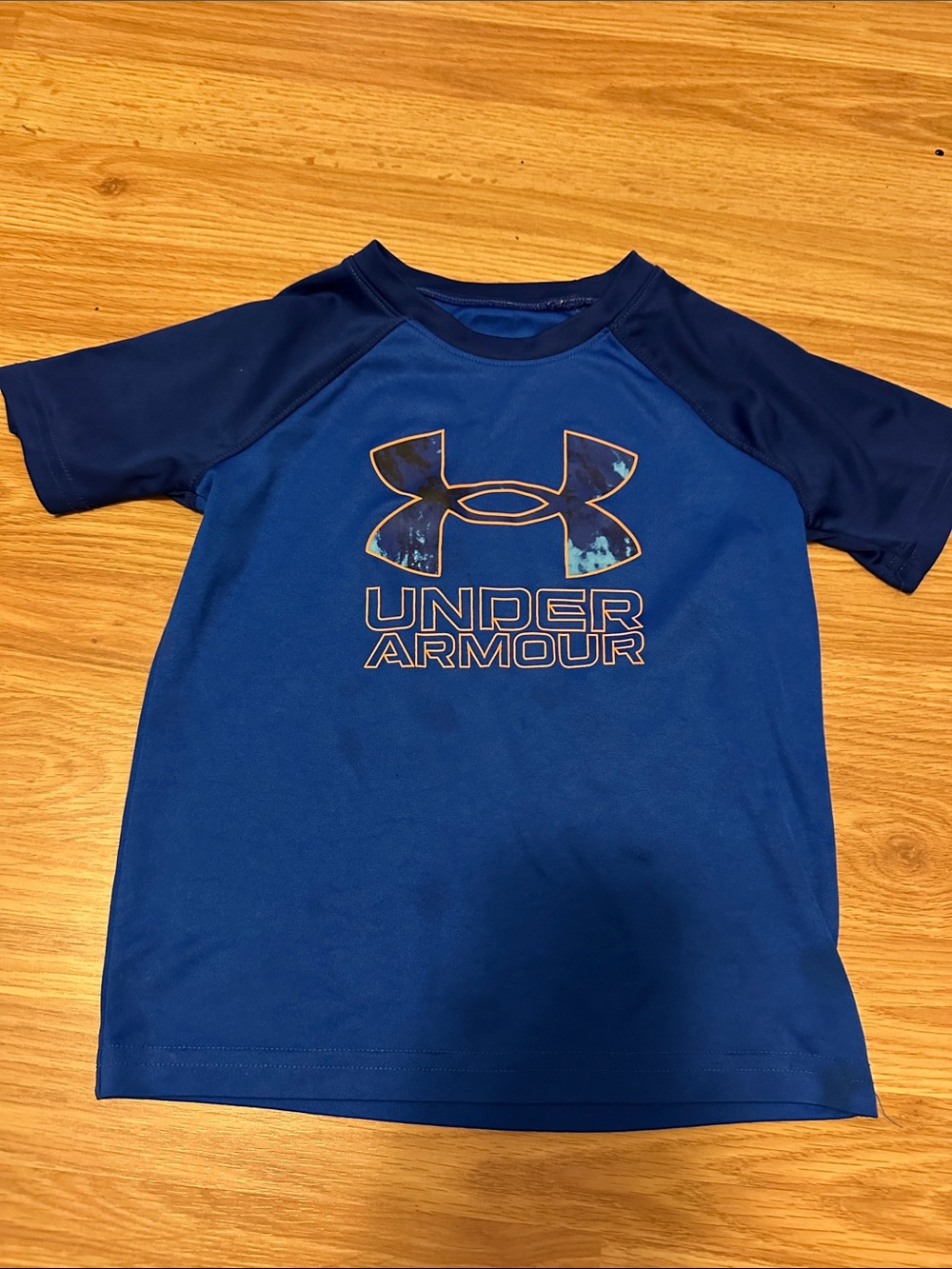 Under Armour Boys' Royal and Navy Blue Logo